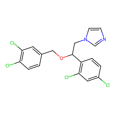 Chemical structure of Miconazole EP Impurity F