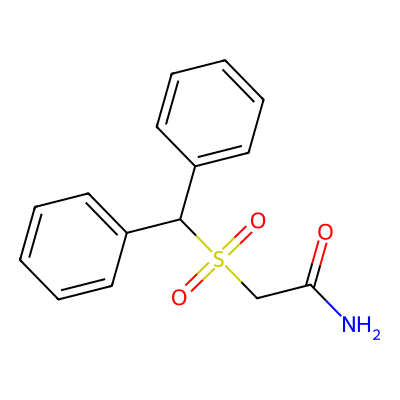 Chemical structure of Modafinil Impurity B