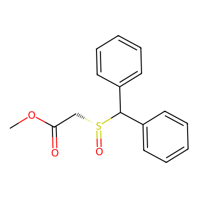 Chemical structure of Modafinil Carboxylate Methyl Ester