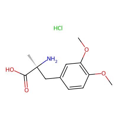 Chemical structure of Methyldopa EP Impurity C