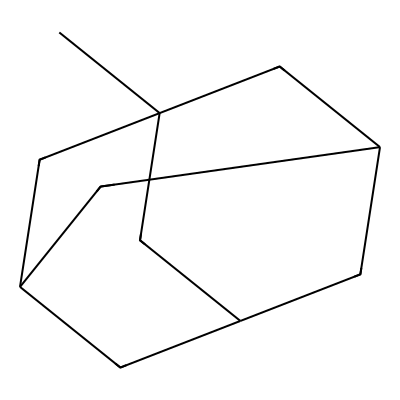Chemical structure of 1-Methyl Adamantane