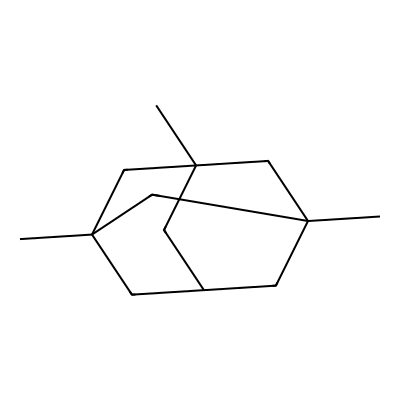Chemical structure of 1,3,5-Trimethyl Adamantane