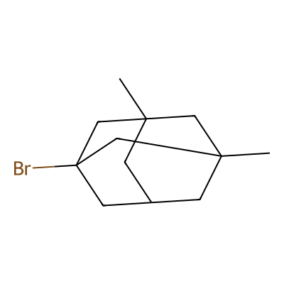 Chemical structure of 1-Bromo-3,5-Dimethyladamantane