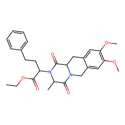 Chemical structure of Moexipril USP Related Compound B