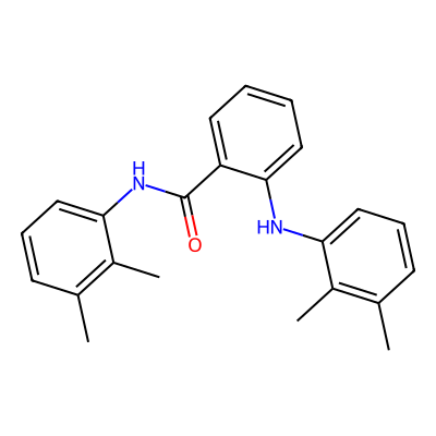 Chemical structure of Mefenamic Acid Impurity B