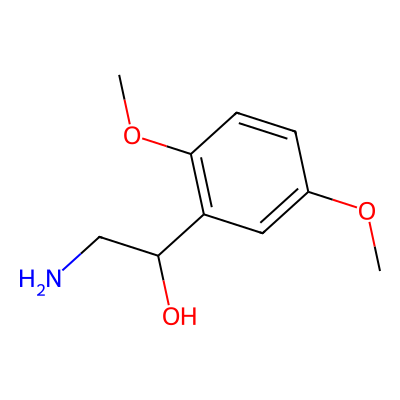 Chemical structure of Midodrine Related compound A