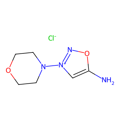 Chemical structure of Molsidomine EP impurity A