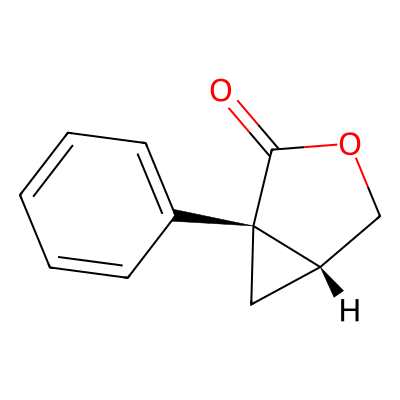 Chemical structure of LevoMilnacipran Lactone