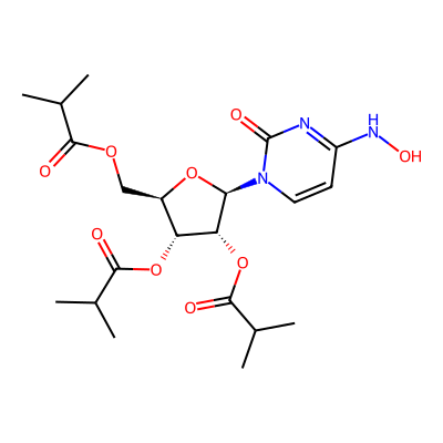 Chemical structure of Molnupiravir Impurity H