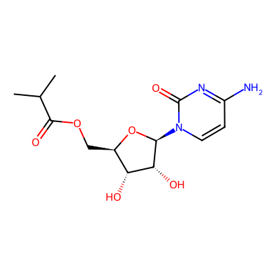 Chemical structure of Molnupiravir Impurity L