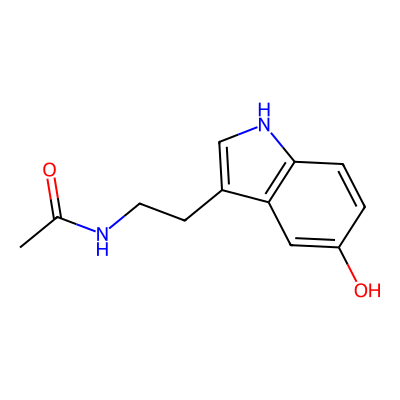 Chemical structure of Melatonin EP Impurity B