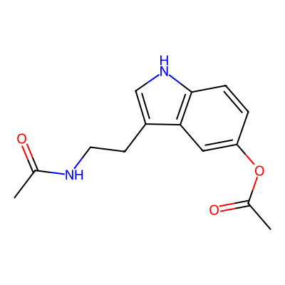 Chemical structure of Melatonin Impurity D