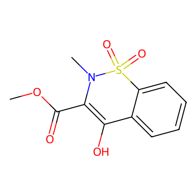 Chemical structure of Meloxicam EP Impurity E