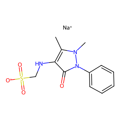 Chemical structure of Metamizole EP Impurity E sodium salt