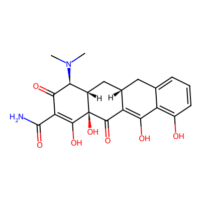 Chemical structure of Sancycline