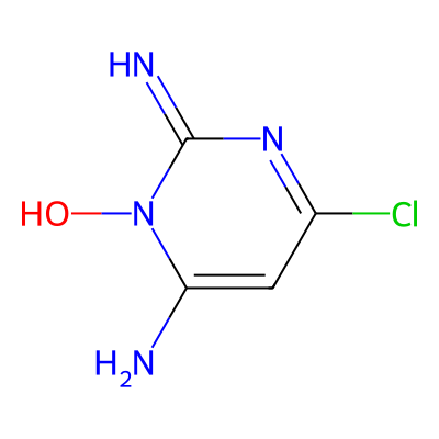 Chemical structure of Minoxidil EP Impurity A