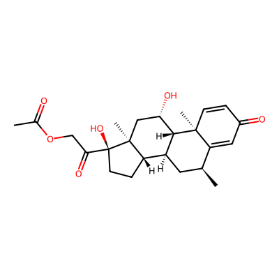 Chemical structure of Methyl Prednisolone Hydrogen Succinate Impurity C