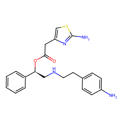 Chemical structure of Mirabegron Impurity 11