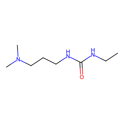 Chemical structure of 1-[3-(Dimethylamino)propyl]-3-ethylurea