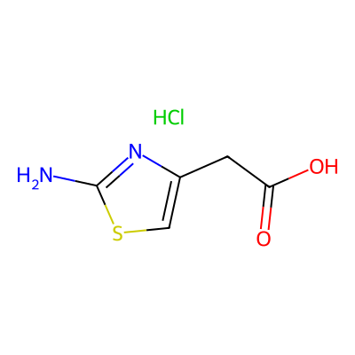 Chemical structure of Mirabegron Thiazole acetic acid impurity