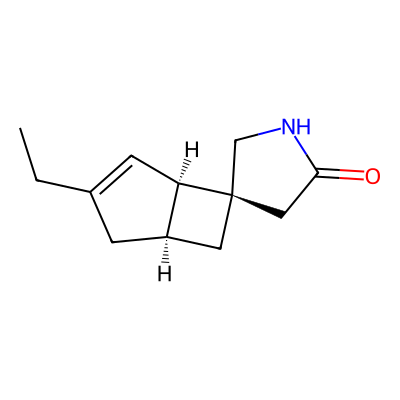Chemical structure of Mirogabalin Lactam
