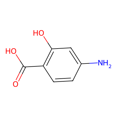 Chemical structure of Mesalazine EP Impurity E