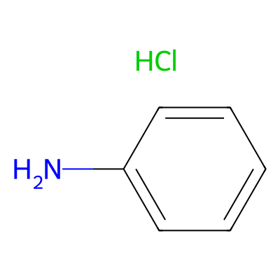 Chemical structure of Aniline Hydrochloride (Impurity K)