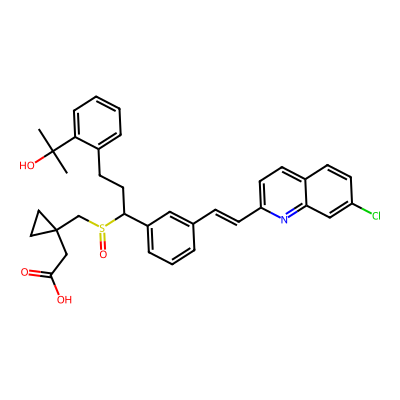 Chemical structure of Montelukast EP Impurity C