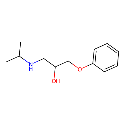 Chemical structure of Metoprolol EP Impurity F