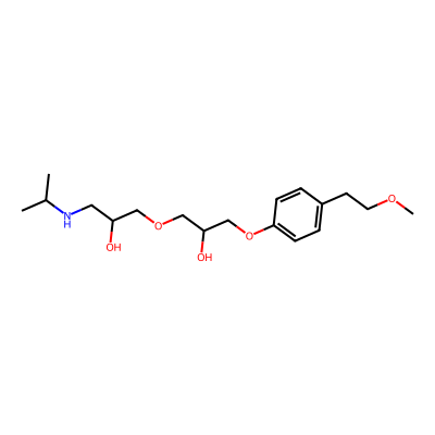 Chemical structure of Metoprolol EP Impurity J
