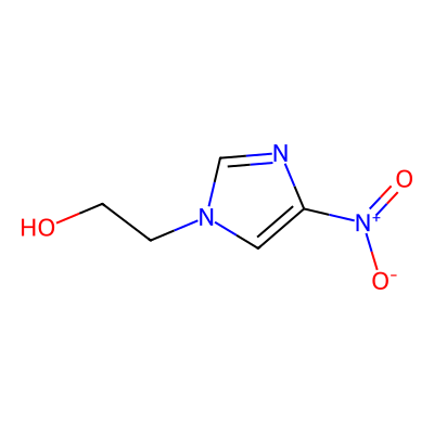 Chemical structure of Metronidazole EP Impurity C