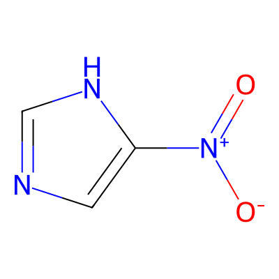 Chemical structure of Metronidazole EP Impurity B