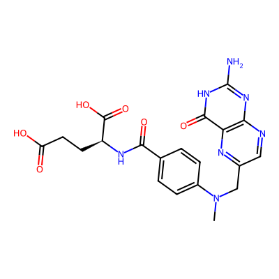 Chemical structure of Methotrexate EP Impurity C
