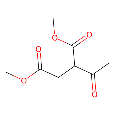 Chemical structure of Dimethyl Acetylsuccinate