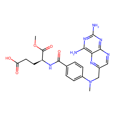 Chemical structure of Methotrexate Related Compound I