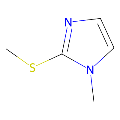 Chemical structure of Methimazole Related Compound C