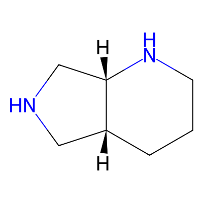 Chemical structure of [(R,R)-2,8- Diazabicyclo-[4,3,0] nonane]