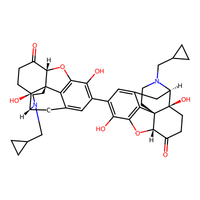 Chemical structure of Naltrexone EP Impurity D