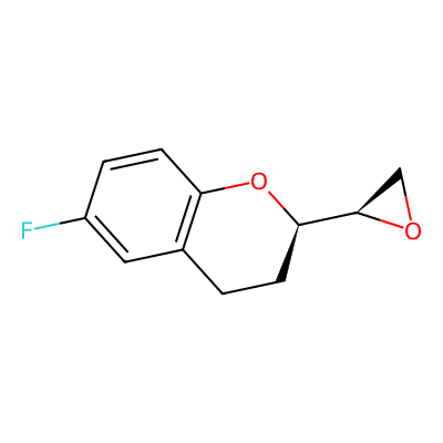 Chemical structure of Nebivolol B Isomer