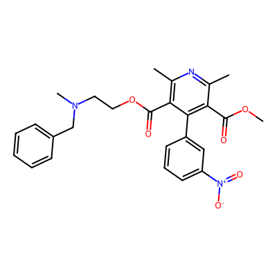 Chemical structure of Nicardipine EP Impurity A Hydrochloride