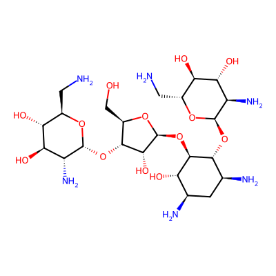 Chemical structure of Neomycin Impurity C