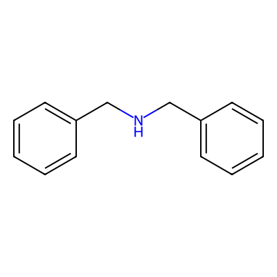 Chemical structure of Dibenzylamine