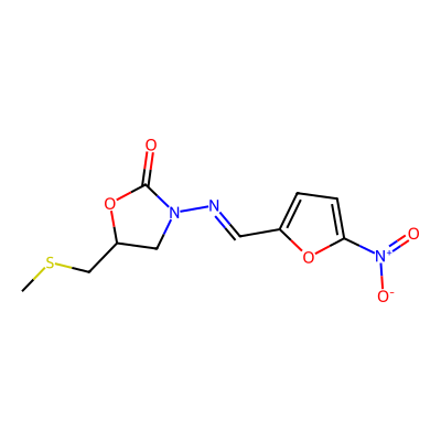 Chemical structure of Nifuratel