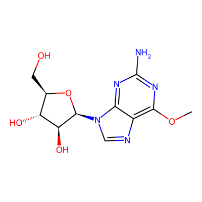 Chemical structure of Nelarabine