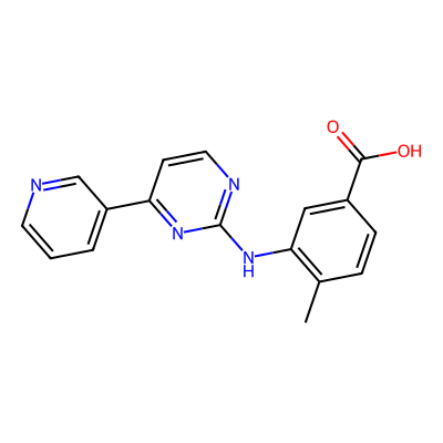 Chemical structure of Nilotinib Impurity D