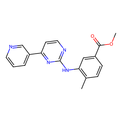 Chemical structure of Nilotinib EP Impurity G