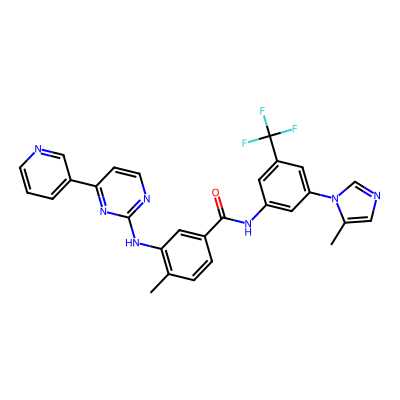 Chemical structure of Nilotinib EP Impurity H