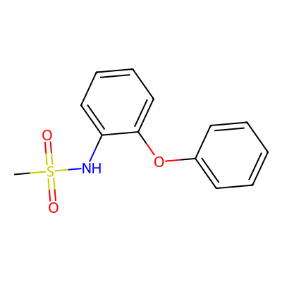 Chemical structure of Nimesulide EP Impurity B