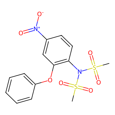 Chemical structure of Nimesulide EP Impurity F