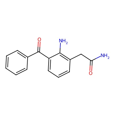 Chemical structure of Nepafenac